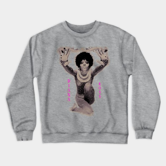 DIVA LADY DIANA ROSS Crewneck Sweatshirt by LuckYA